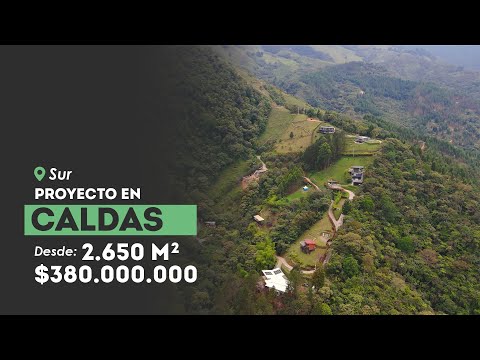Proyecto campestre en Caldas, sector La Miel 🌿