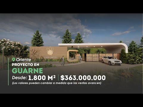 🌿 Nuevo Lanzamiento - Proyecto Campestre en Guarne🏡✨