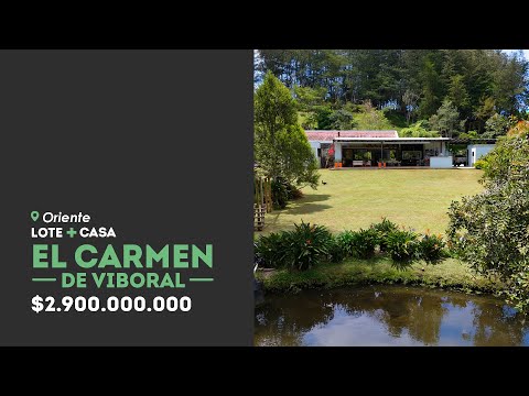 Casa campestre en venta en El Carmen