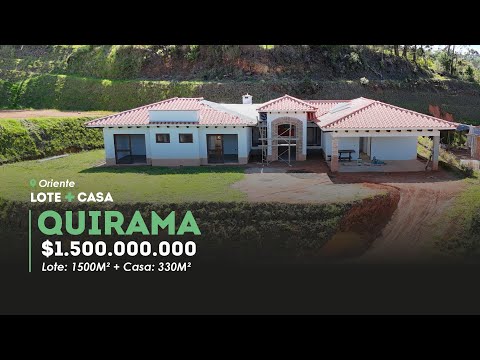 PROYECTO DE LOTES CON CASAS COLONIALES, ORIENTE ANTIOQUEÑO-SECTOR QUIRAMA