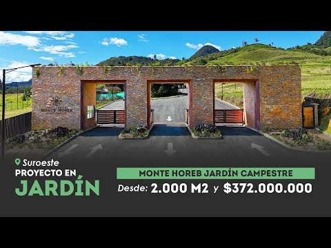 🌟 Jardín Antioquia - Proyecto Campestre🏡✨