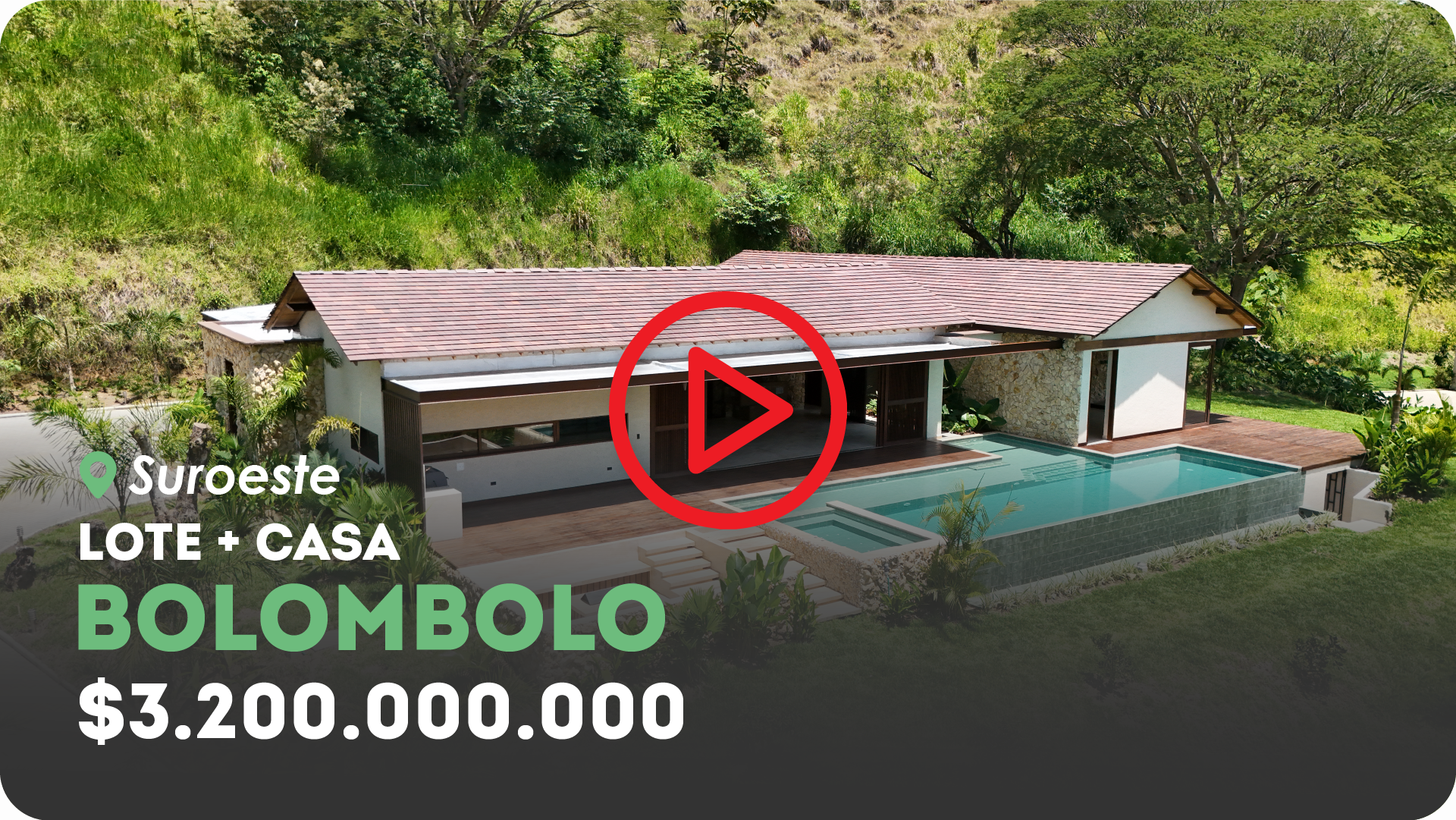 Casa campestre en Bolombolo