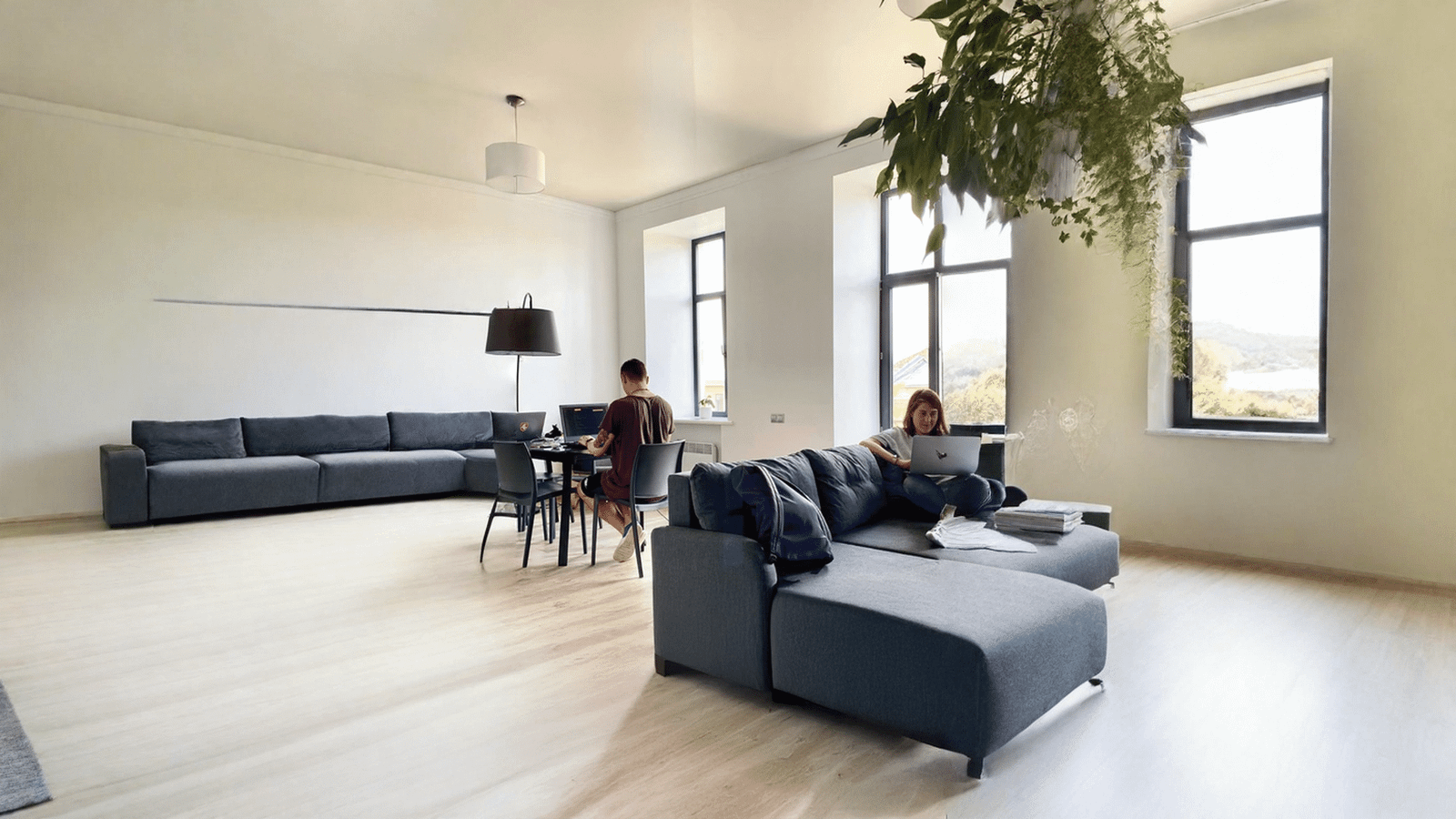 Espacio de coworking ilustrativo de zonas comunes del proyecto en La Ceja