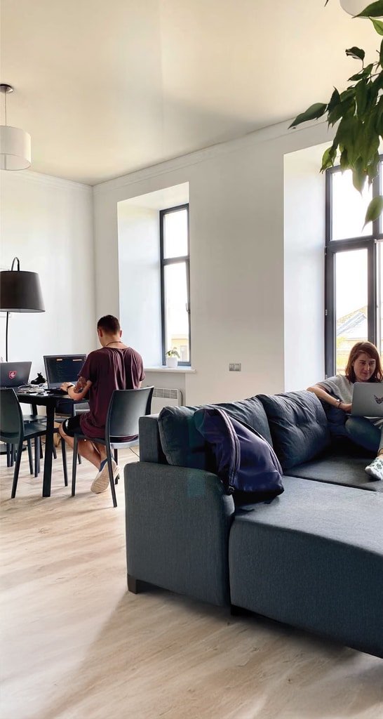 Espacio de coworking, referencia de zonas comunes en La Ceja